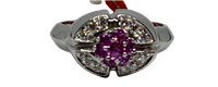 Anello Recarlo Donna in Oro bianco Zaffiro 0.46 Ct ZH859/ZR - ZH859/ZR